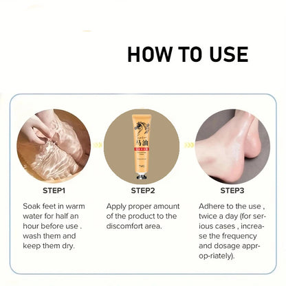 Ma You Qing Foot Cream, Moisturizing Foot Cream, Suitable for Dry Skin, Suitable for Hand and Foot Care for Dry Hands and Feet