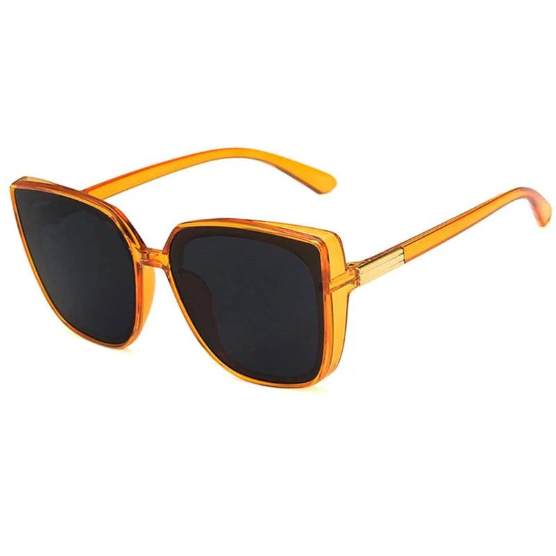 Versatile High-end Oversized Sunglasses Unisex Daily Commute Sunscreen UV Protection Glasses 1180