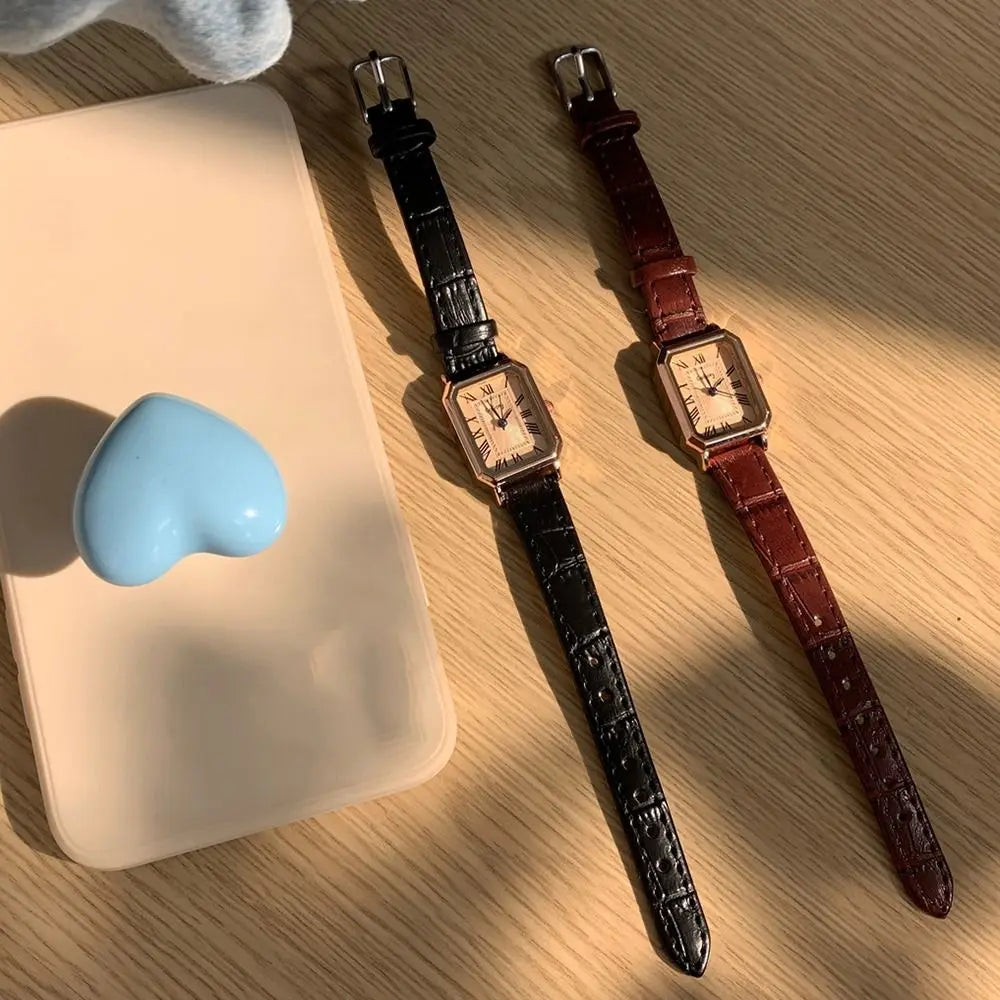 Light Luxury Elegant Women's Quartz Watch Portable Simple Ladies Business Watches Exquisite Waterproof Women's Wrist Watch Women