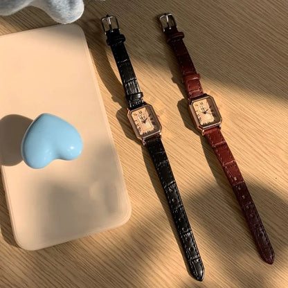 Light Luxury Elegant Women's Quartz Watch Portable Simple Ladies Business Watches Exquisite Waterproof Women's Wrist Watch Women