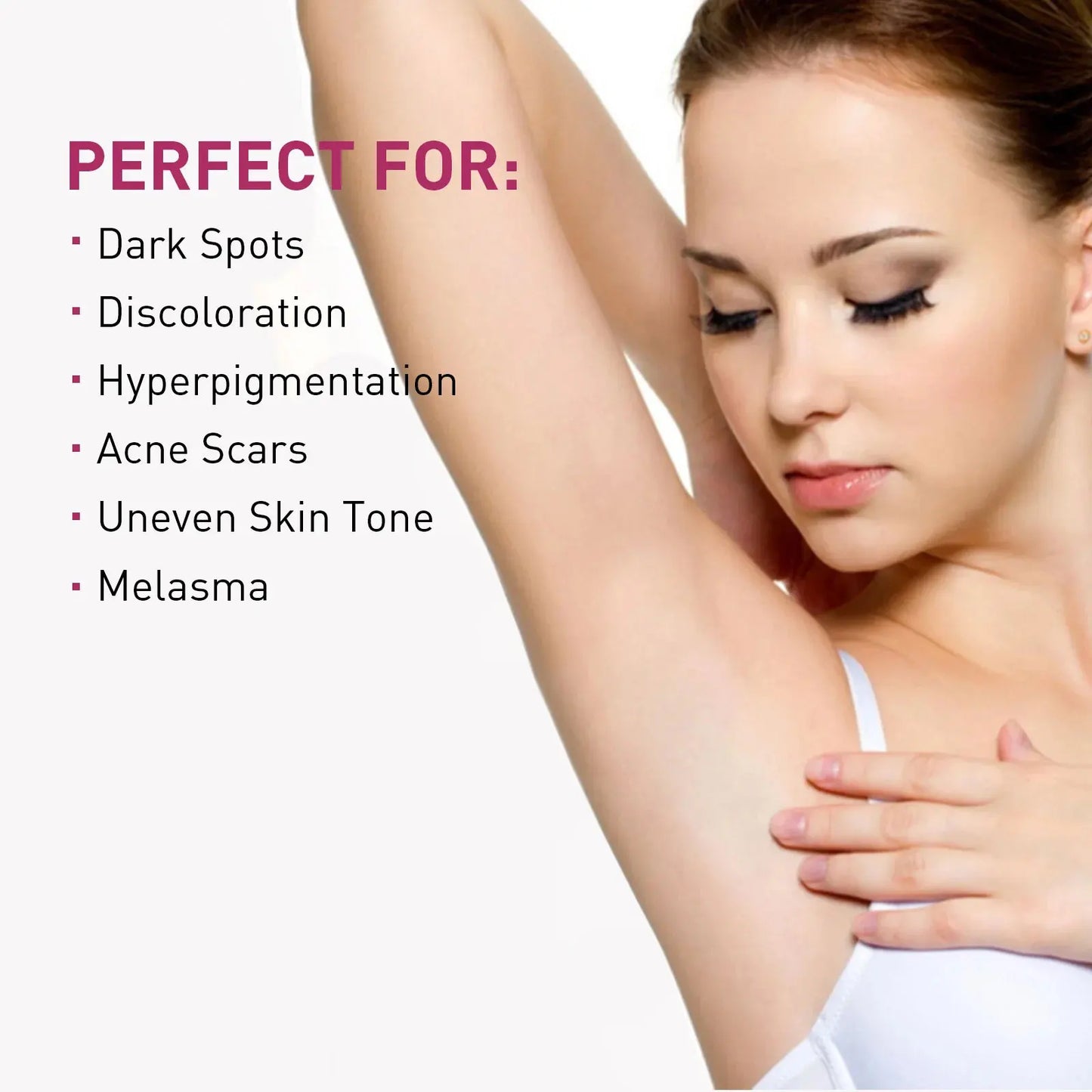 Underarm Whitening Cream Lighten Skin Brightening Improve Dullness Bleaching Private Parts Knee Thighs Armpit Whitening Cream