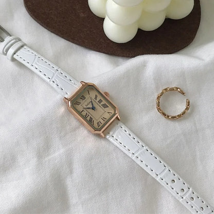 Light Luxury Elegant Women's Quartz Watch Portable Simple Ladies Business Watches Exquisite Waterproof Women's Wrist Watch Women