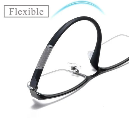 Men Reading Glasses Retro Business Hyperopia Glasses Anti Blue Light Reading Glasses 0 +1.0 To +4.0 Glasses
