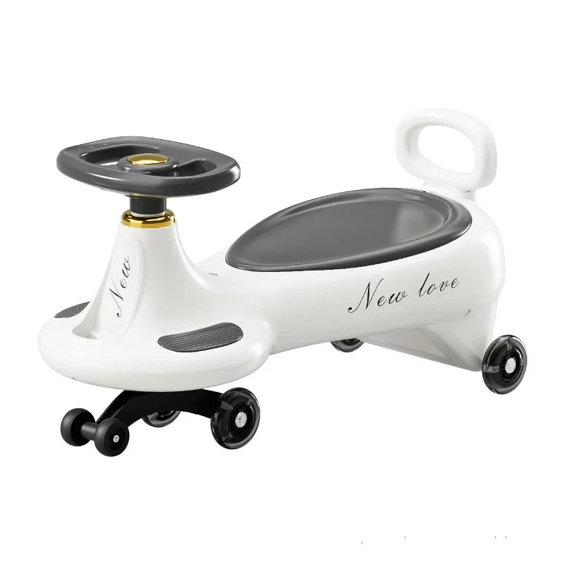 Children's Twisting Car Anti-Tip Swinging Silent Sliding Board Suitable For Boys And Girls Aged 1-8 Adults Can Sit On It