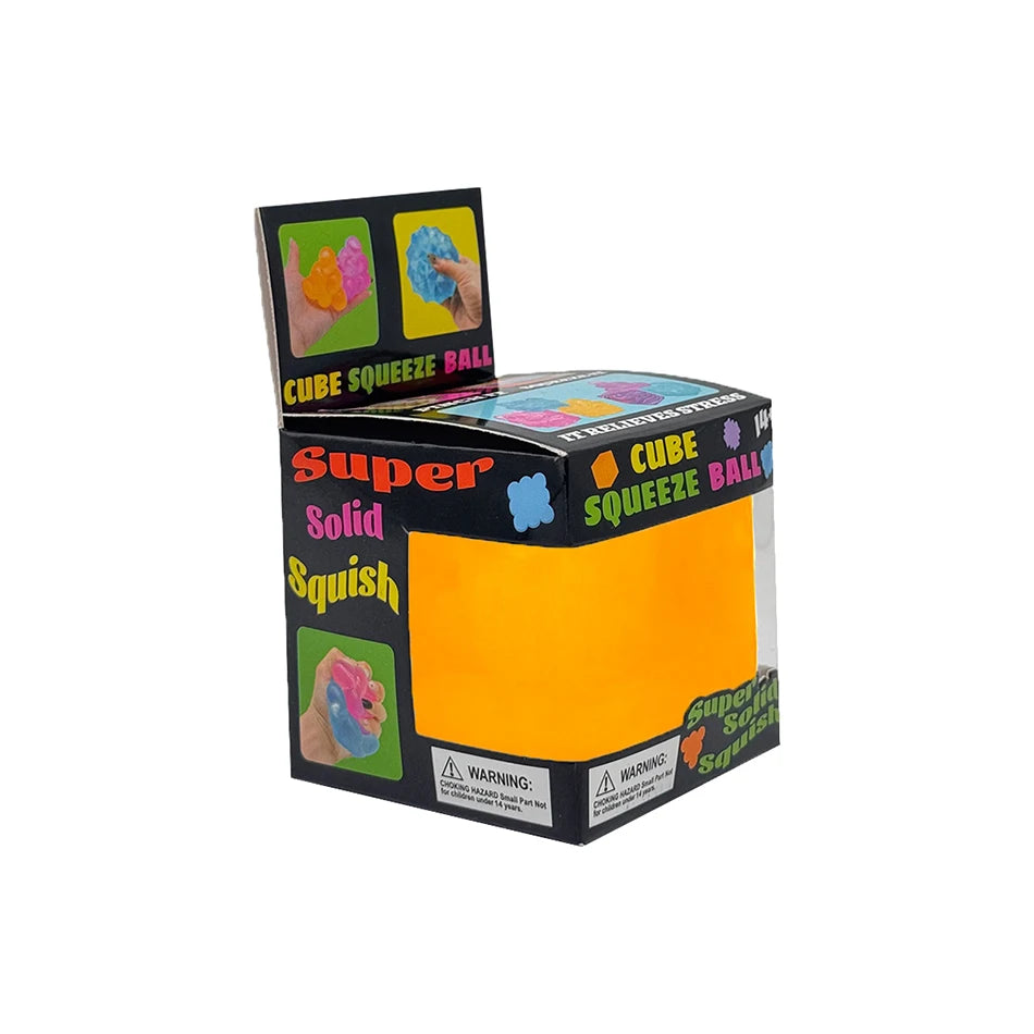 Nice Cube Slow Rising Sensory Fidget Cube Stress Relief Anxiety Sensory Tool for Focus ADHD & Office Desk Calming Gadget