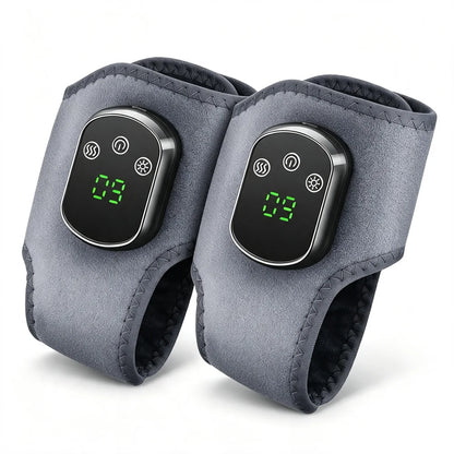 Red Light Ankle Brace 5 Heat Levels 3 Vibration Modes 40 LEDs Infrared Warmth Wrap 1800mAh Rechargeable Ankle Recovery Care