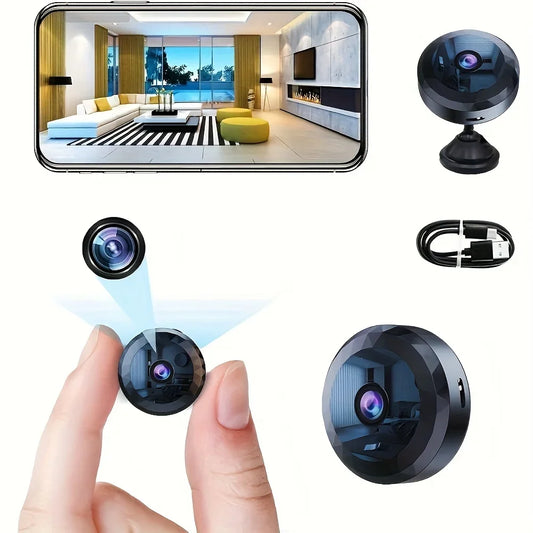 Wireless Mini WiFi Security Camera with Night Vision | ওয়্যারলেস মিনি ওয়াইফাই সিকিউরিটি ক্যামেরা