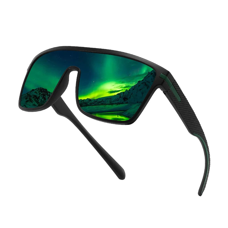 Fashion Polarized Square Sunglasses for Men And Women Oversized Anti-Glare Driver Mirror UV400 Sun Glasses