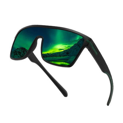 Fashion Polarized Square Sunglasses for Men And Women Oversized Anti-Glare Driver Mirror UV400 Sun Glasses