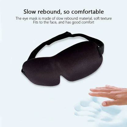 3D Soft Sleep Eye Mask For Men And Women Unisex Light Blocking Comfort Cover