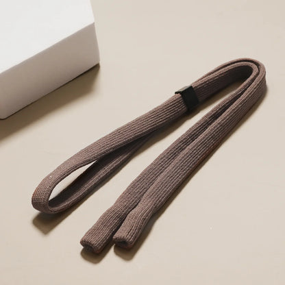 Soft Knit Adjustable Eyeglass Strap Anti Slip Sunglasses Neck Lanyard Retainer Cord For Sports Outdoor Reading Glasses Men Women