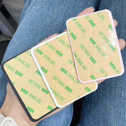 3M Adhesive Backing Candy Color Silicone Suction Phone Case Mount Non Slip Suction Cup Phone Stand Holder For Selfies and Videos