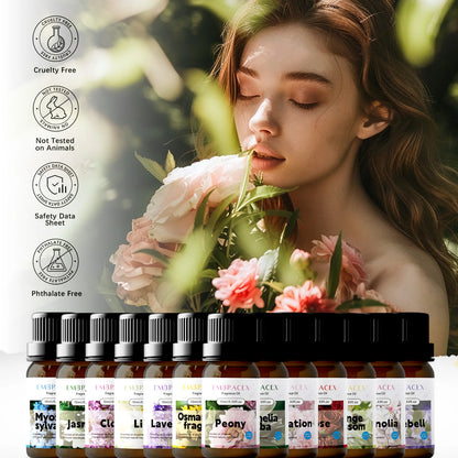 10ml Magnolia Essential Oil for Body Massage Floral Relaxing Natural Scents Gifts Soap Making