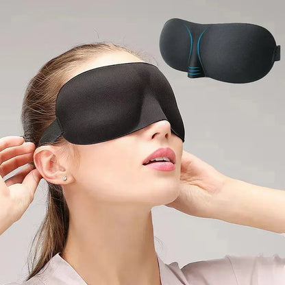 3D Soft Sleep Eye Mask For Men And Women Unisex Light Blocking Comfort Cover