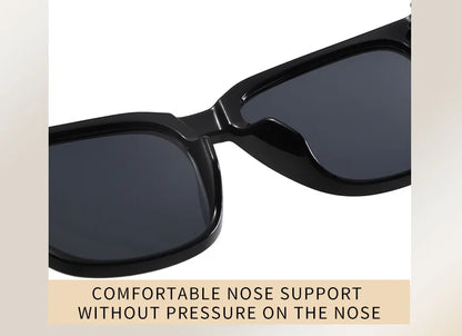 Retro Sunglasses For Men Korean Style Outdoor Square Sunglasses Driving Mercury Women Sunscreen Glasses Lens UV400