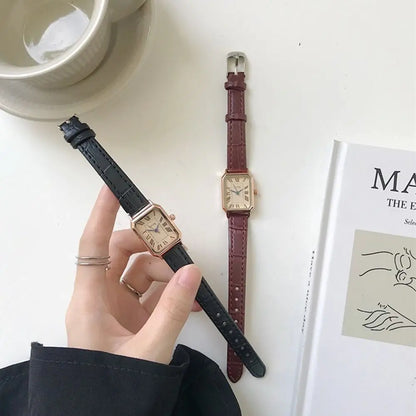 Light Luxury Elegant Women's Quartz Watch Portable Simple Ladies Business Watches Exquisite Waterproof Women's Wrist Watch Women