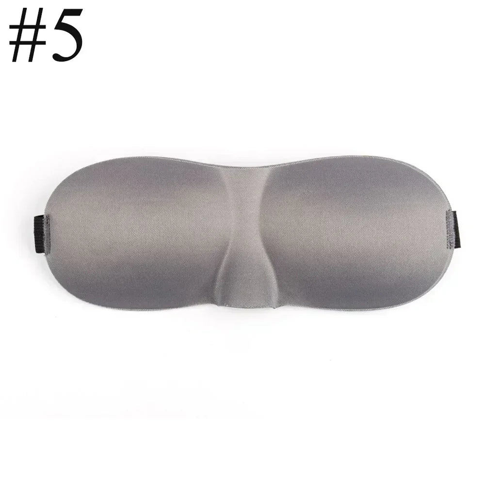 3D Soft Sleep Eye Mask For Men And Women Unisex Light Blocking Comfort Cover