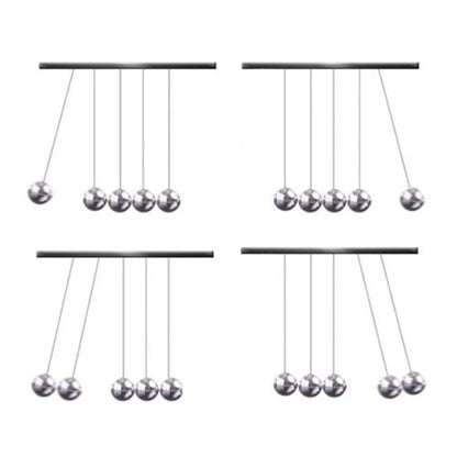 Physical Science Toy Newton Balance Pendulum Ball Collision Energy Conservation Law Ball Office Desktop Decoration Holiday Gift