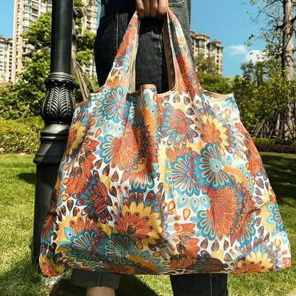 Foldable Waterproof Grocery & Shopping Bag