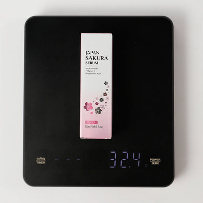 LAIKOU Japan Sakura Serum 17ml Tighten Pores Moisturizing Balance Skin Tone Brightening Facial Essence