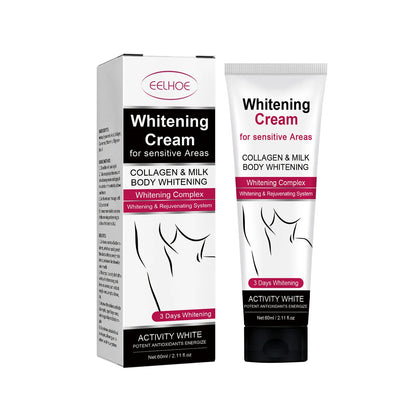 Underarm Whitening Cream Lighten Skin Brightening Improve Dullness Bleaching Private Parts Knee Thighs Armpit Whitening Cream