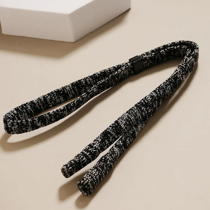 Soft Knit Adjustable Eyeglass Strap Anti Slip Sunglasses Neck Lanyard Retainer Cord For Sports Outdoor Reading Glasses Men Women