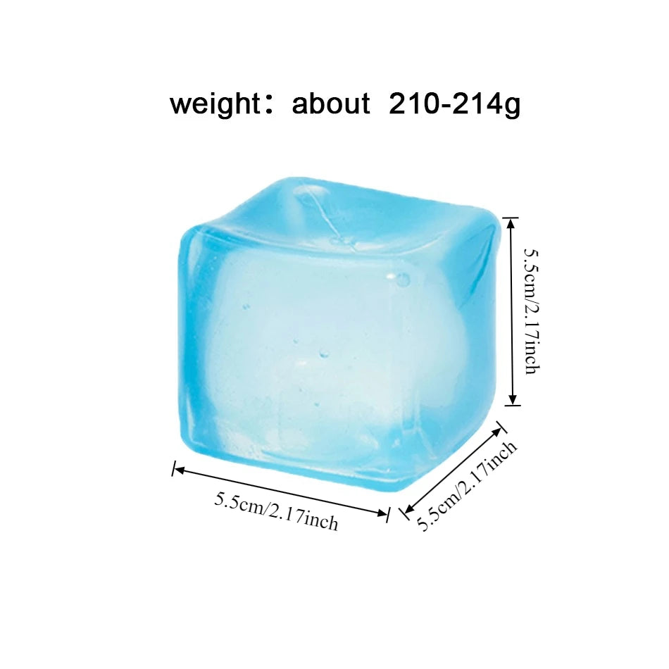 Nice Cube Slow Rising Sensory Fidget Cube Stress Relief Anxiety Sensory Tool for Focus ADHD & Office Desk Calming Gadget