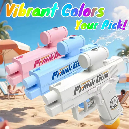 Funny Double-Sided Reverse Water Gun - Summer Prank Toy,Mini Tactical Water Sprayer for Kids & Adults, Pool Beach Water Fight