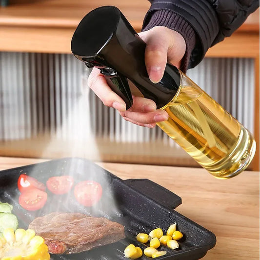 Eco Friendly PE Plastic Olive Oil Spray Bottle For Kitchen Cooking