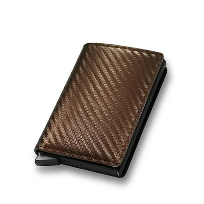 Anti Thief Rfid Credit Card Holder Smart Minimalist Wallet Men Women Slim Bank Cardholder Case Money Bag Cash Creditcard Purse
