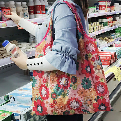 Large Reusable Foldable Shopping Bag