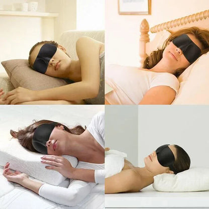 3D Soft Sleep Eye Mask For Men And Women Unisex Light Blocking Comfort Cover