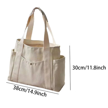 Large Canvas Tote Bag for Women