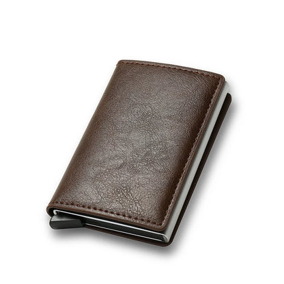 Anti Thief Rfid Credit Card Holder Smart Minimalist Wallet Men Women Slim Bank Cardholder Case Money Bag Cash Creditcard Purse