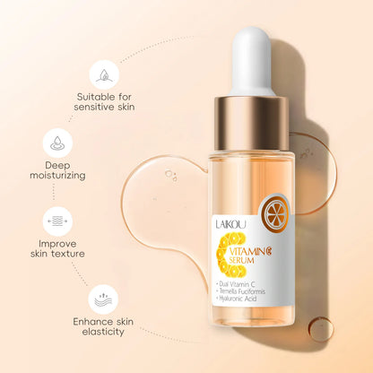 LAIKOU Vitamin C Facial Serum Essence Hydrating and Moisturizing VC Face Essence Skin Care