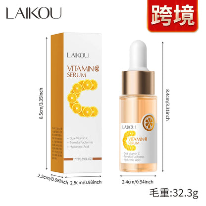 LAIKOU Vitamin C Facial Serum Essence Hydrating and Moisturizing VC Face Essence Skin Care