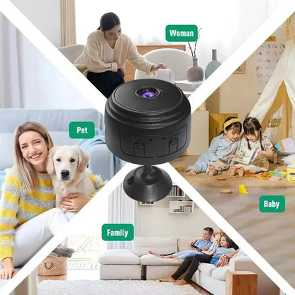 WiFi Monitoring Camera Wireless Video Recorder Security Protection HD Mini Camera Smart Home Monitoring Camera For Infants Pets
