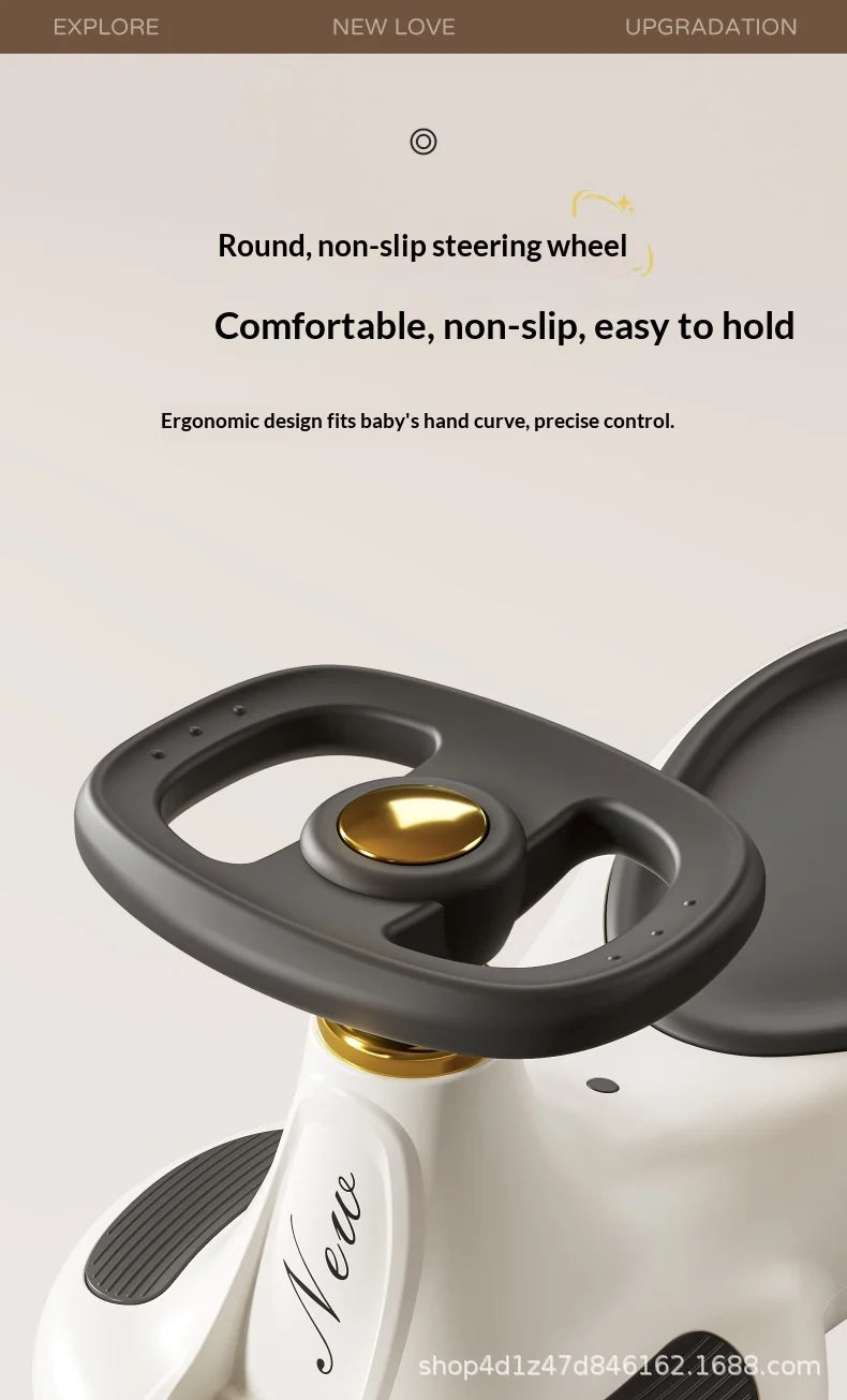 Children's Twisting Car Anti-Tip Swinging Silent Sliding Board Suitable For Boys And Girls Aged 1-8 Adults Can Sit On It
