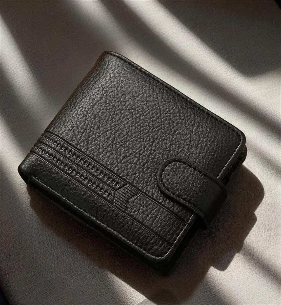 HOMESIFH Men Wallets Leather Zipper Purse Man Slim Card Horders Quality Male Short Multi-card Wallet Coin Pocket Purse