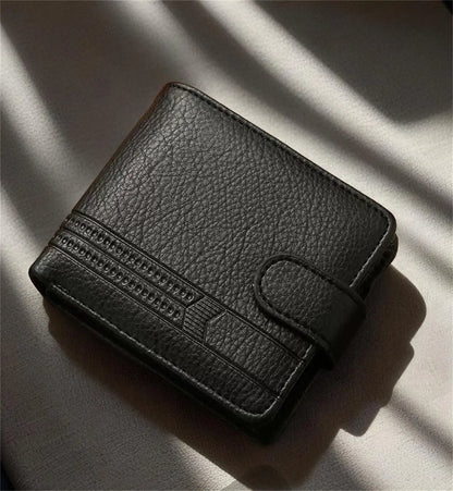 HOMESIFH Men Wallets Leather Zipper Purse Man Slim Card Horders Quality Male Short Multi-card Wallet Coin Pocket Purse