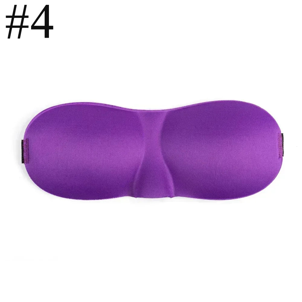 3D Soft Sleep Eye Mask For Men And Women Unisex Light Blocking Comfort Cover