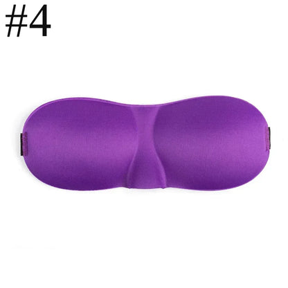 3D Soft Sleep Eye Mask For Men And Women Unisex Light Blocking Comfort Cover