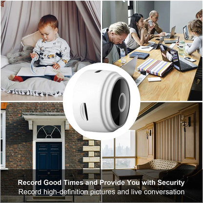 WiFi Monitoring Camera Wireless Video Recorder Security Protection HD Mini Camera Smart Home Monitoring Camera For Infants Pets