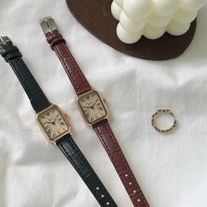 Light Luxury Elegant Women's Quartz Watch Portable Simple Ladies Business Watches Exquisite Waterproof Women's Wrist Watch Women