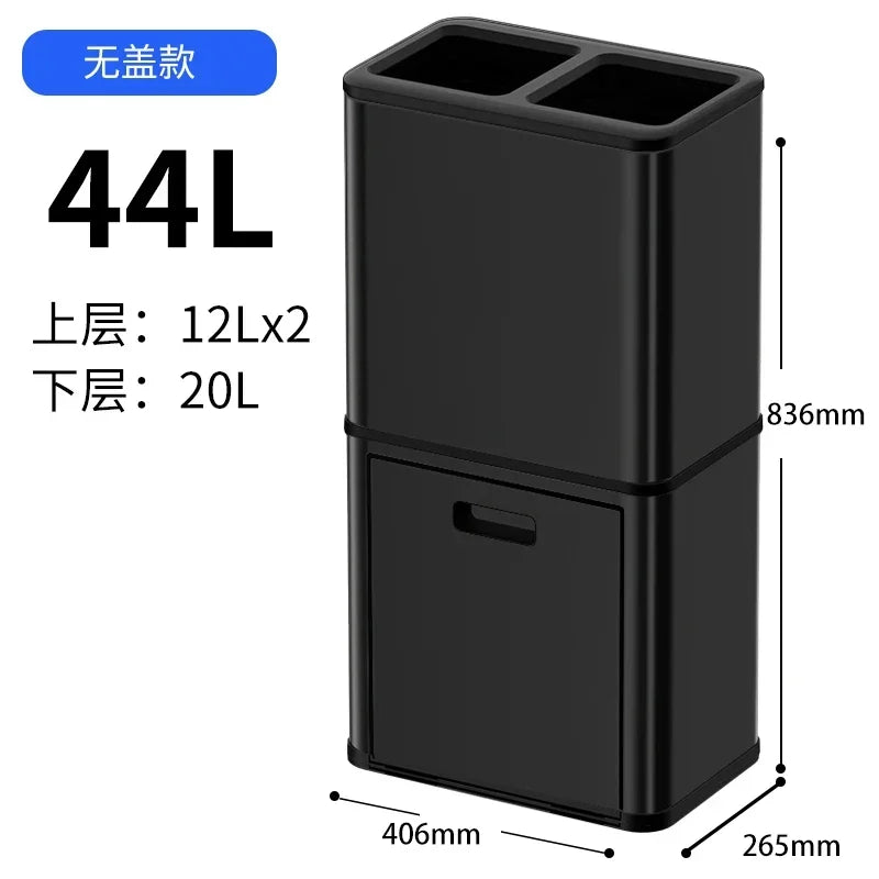 kitchen special induction smart garbage sorting trash can