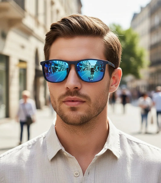 Square Polarized UV400 Sunglasses for Men & Women | স্কয়ার পোলারাইজড সানগ্লাস