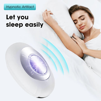 New Microcurrent Sleep Aid Device EMS Sleep Aid Machine Sleep Instrument for Insomnia Stress Anxiety Relief Palm Pulse Massager