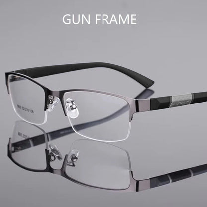 Men Reading Glasses Retro Business Hyperopia Glasses Anti Blue Light Reading Glasses 0 +1.0 To +4.0 Glasses
