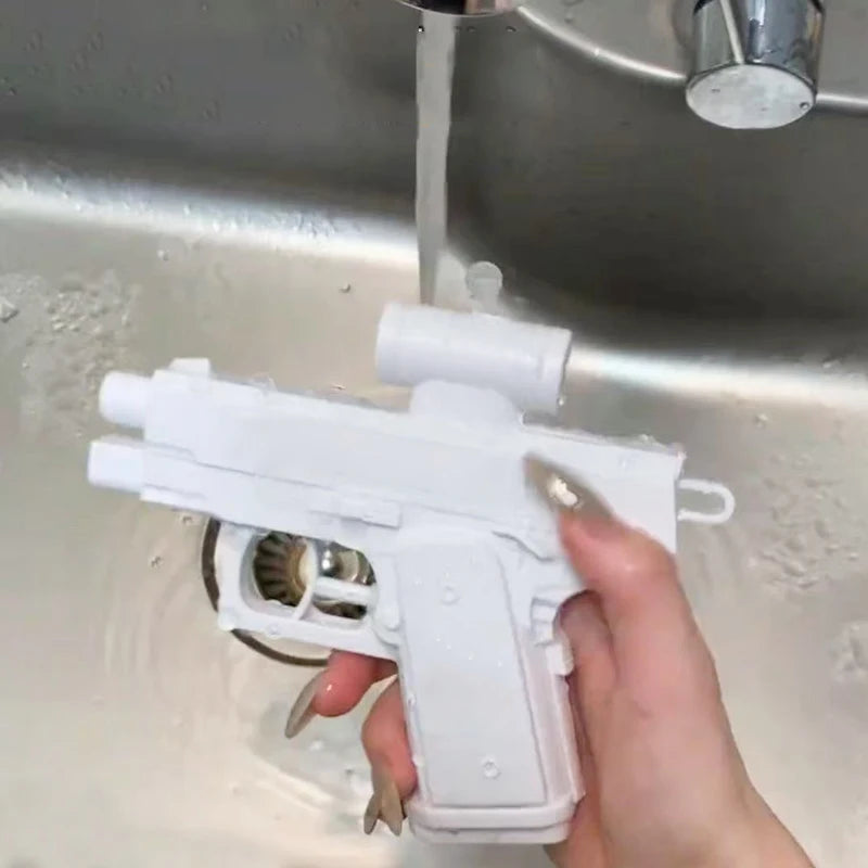 Funny Double-Sided Reverse Water Gun - Summer Prank Toy,Mini Tactical Water Sprayer for Kids & Adults, Pool Beach Water Fight