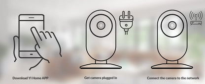 YI 2K 3MP Cameras 2/4Pack Homekit IP Security Protection System with Night Vision for Office/Baby/Nanny/Pet Monitor Wifi CCTV